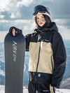 Combinaison de snowboard John Snow Mountain Addiction pour femme : veste et pantalon.