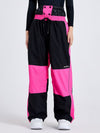 Pantalon de snowboard ample Dook Snow Fancy Block pour femme