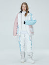 Combinaisons de ski Arctic Queen Divided Sky Colorblock pour femmes