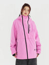 Veste de ski oversize Nandn Candy Snow pour femme