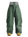 Pantalon de ski cargo réfléchissant Gsou Snow Furious Spark pour homme