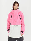 Veste anorak de snowboard Nandn Happy Holidays pour homme