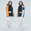 Combinaisons de ski Arctic Queen Divided Sky Colorblock pour femmes