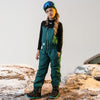 Pantalon de ski pour bébé fille, salopette de neige, idéal pour les activités hivernales en montagne.
