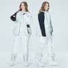 Combinaisons de ski Arctic Queen Divided Sky Colorblock pour femmes