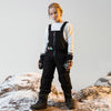 Pantalon de ski pour bébé fille, salopette de neige, idéal pour les activités hivernales en montagne.
