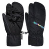 Gants de ski et de snowboard Searipe Competitor pour hommes, en cuir et Kevlar avec paume.