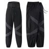 Pantalon de neige réfléchissant à rayures en X pour femme John Snow
