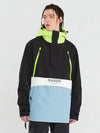 Veste anorak de snowboard Nandn Happy Holidays pour femmes