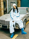 Combinaisons de snowboard Cosone Urban Groove pour femmes, style hip-hop urbain