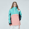 Anorak de neige Arctic Queen Mountain Star Color Block pour femme