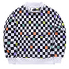 Pull polaire à col rond et poche kangourou pour femme