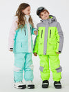 Combinaisons de ski imperméables unisexes pour enfants, passionnés de montagne
