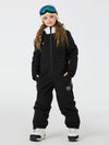 Combinaisons de ski imperméables une pièce unisexes pour enfants, style explorateur de montagne