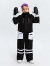 Combinaisons de ski/snowboard unisexes Arctic Queen élégantes une pièce pour enfants