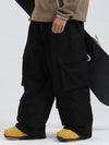 Pantalon de snowboard ample et oversize en polaire Gsou Snow Alpine Cruiser pour homme