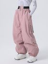 Pantalon de snowboard ample Searipe Rock pour femme