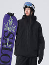 Veste de ski ample et résistante Searipe unisexe pour femme et homme, idéale pour les terrains accidentés.