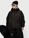 Veste de ski freestyle multifonctionnelle et résistante pour femme, style urbain.