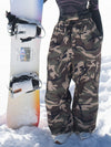 Pantalon de snowboard Rabbit Snow Freestyle Prime Baggy Camo pour femme
