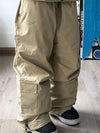 Pantalon de ski ample John Snow pour homme, style urbain et swag
