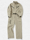 Combinaison de ski cargo ample Nandn Mountain pour femme