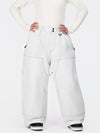 Pantalon de snowboard UrbanCraft Utility Freeride Baggy pour femme avec empiècements renforcés