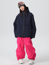 Combinaison de ski Searipe unisexe durable Mountain Pro tout-terrain ample