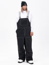 Salopette ample de ski style streetwear décontracté pour homme