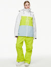 Combinaisons de ski thermiques coupe-vent Arctic Queen Mountain pour femmes avec salopette