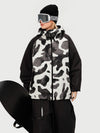Veste de ski freestyle multifonctionnelle et résistante pour femme, style urbain.