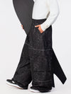 Pantalon de neige ample Nightline Park Rider pour homme, avec bandes réfléchissantes et poches cargo.
