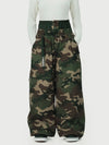 Pantalon de neige ample et résistant pour femme Urban Storm, style freestyle.