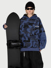 Sweat à capuche de ski freestyle Park Rider pour femme – Modèle 2 en 1 à plusieurs couches avec manches contrastées