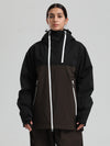Veste cargo de montagne Gsou Snow HyperDrive toutes saisons pour femme, color block