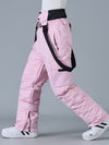 Pantalon de ski à bretelles FrostPeak Mountain-Ready pour femmes