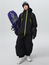 Combinaison de ski ample et résistante Searipe unisexe pour femmes et femmes, idéale pour toutes les conditions météorologiques.