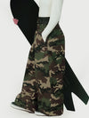 Pantalon de neige ample et résistant pour femme Urban Storm, style freestyle.