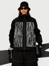 Veste de ski UrbanCraft Street Utility Freestyle pour femme – Capuche réfléchissante et design inspiré des vêtements de travail