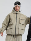 Veste de snowboard ample et oversize en polaire Gsou Snow Alpine Cruiser pour homme