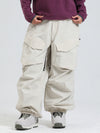 Pantalon de ski ample Gsou Snow Urban Slope KneeFlex pour femme, avec poches cargo.