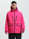 Veste de ski cargo multifonctionnelle Gsou Snow pour homme, résistante et durable.