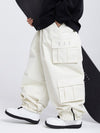 Pantalon de snowboard cargo baggy Rabbit Snow Freestyle pour homme