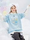 Sweat à capuche de snowboard pour homme Nandn x Hello Kitty