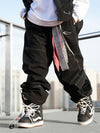 Pantalon de ski ample John Snow pour homme, style urbain et swag