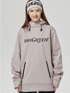 Sweat à capuche ArcticTech Mountain Snow vert cendré pour femme