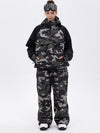 Ensemble veste bomber et pantalon ample pour femme, motif camouflage montagne freestyle
