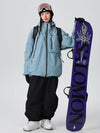 Combinaison de ski Searipe unisexe durable Mountain Pro tout-terrain ample pour femmes