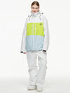 Combinaisons de ski thermiques coupe-vent pour hommes, avec salopette, idéales pour la montagne hors-piste.