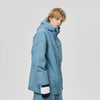 Veste de ski Winter Peak IcePro pour homme, vert cendré